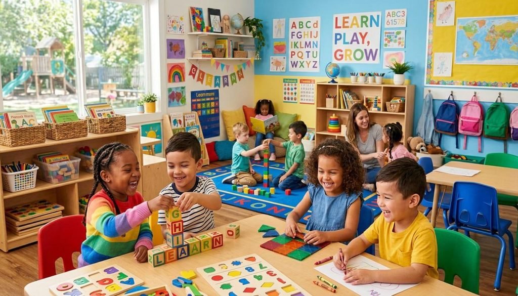 Preschool learning activities for 3 to 5 year old kids