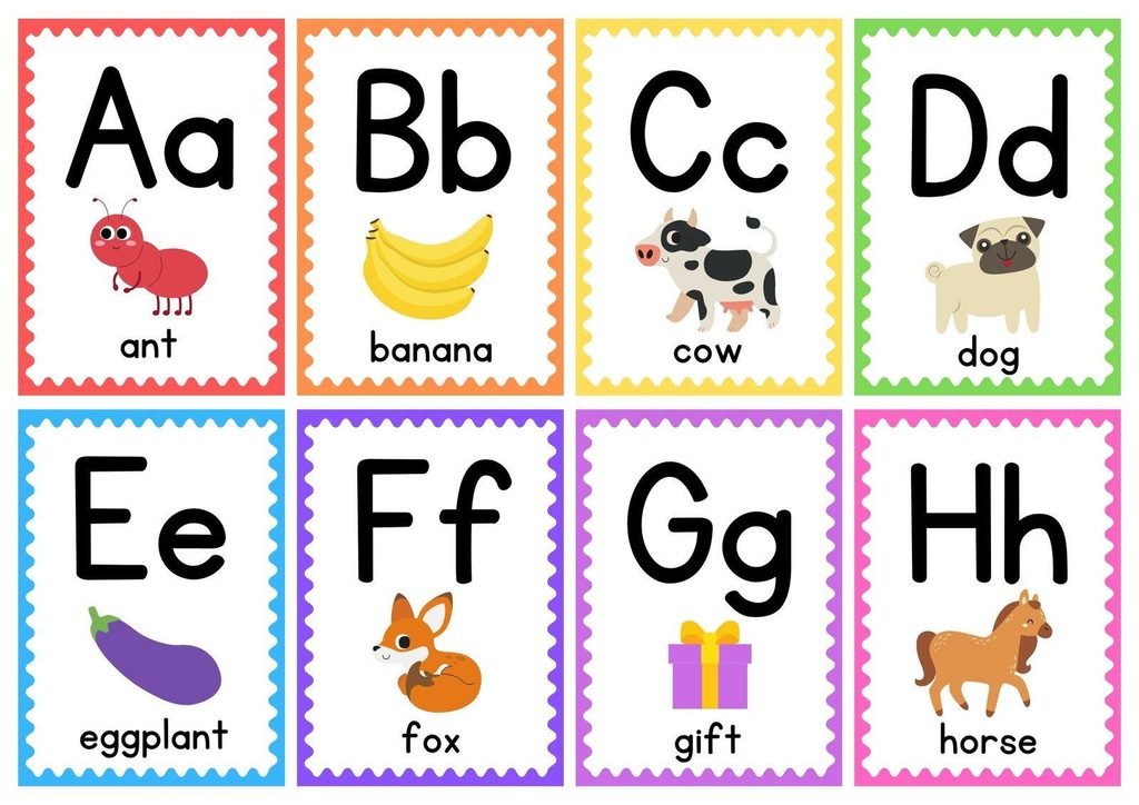 Preschool alphabet treasure hunt learning game
