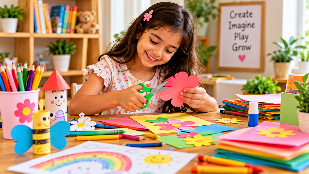creative screen-free activities for kids at home